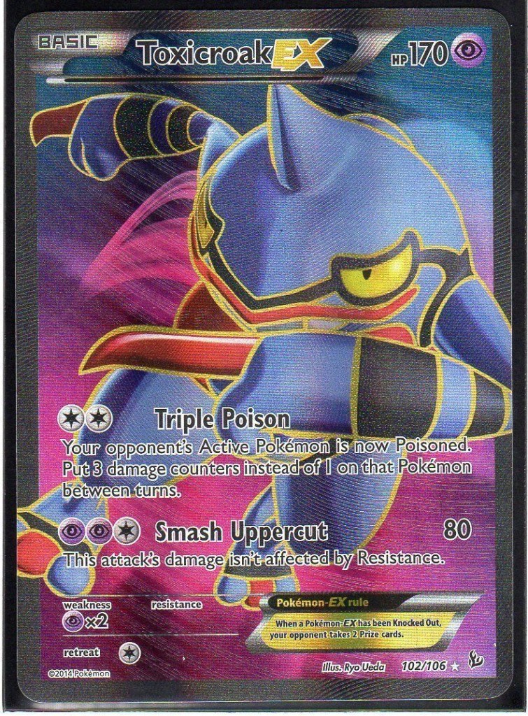 pokemon fullart ex card