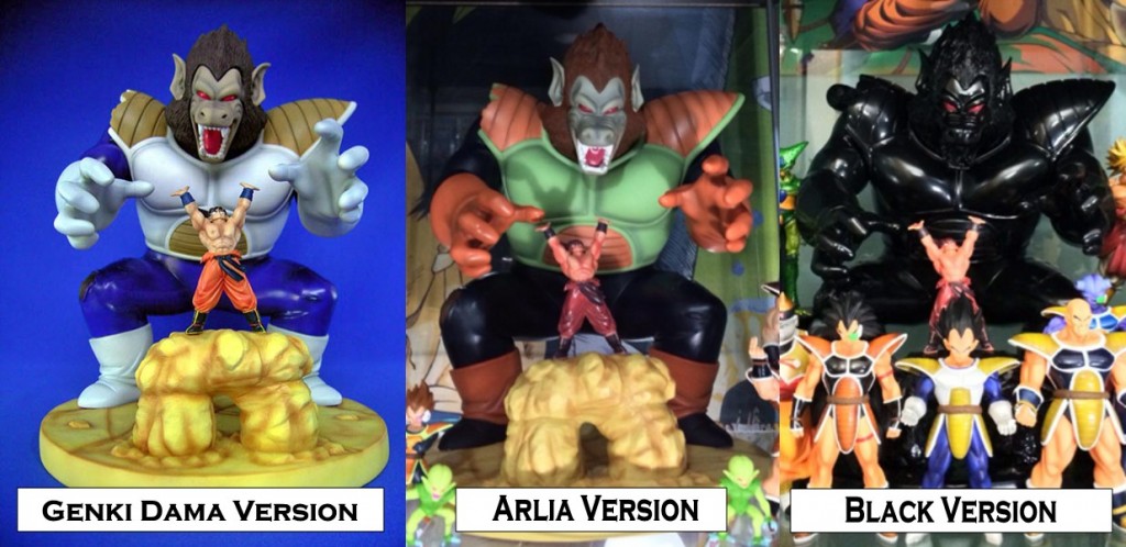 ZEEM Diorama Model – Great Ape Vegeta and Goku