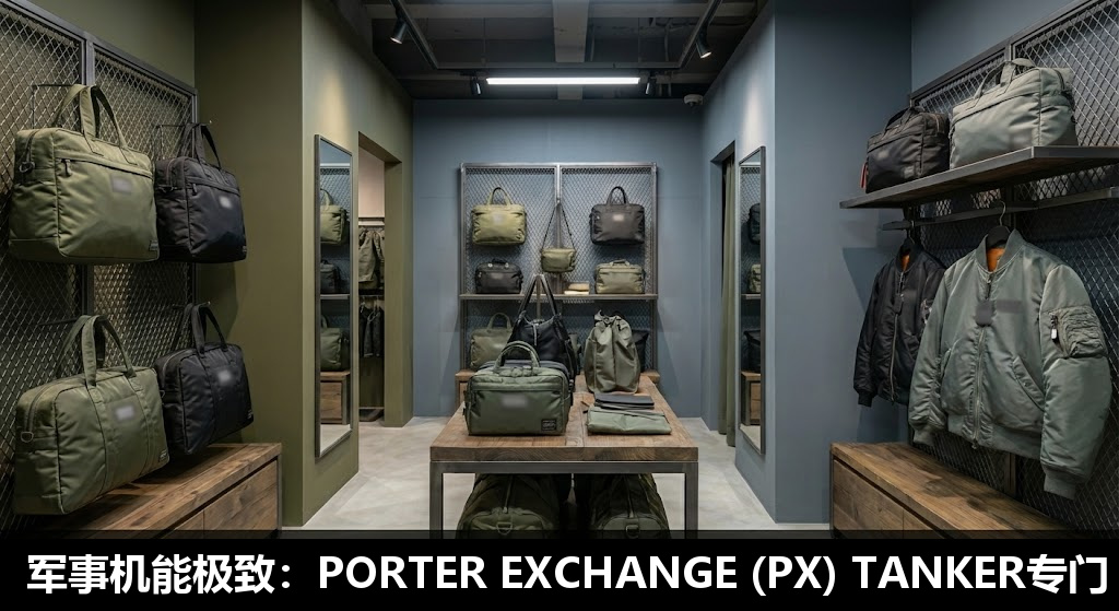 PORTER EXCHANGE PX TANKER 军事机能系列