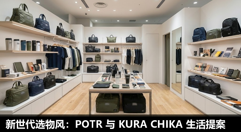 POTR 与 KURA CHIKA by PORTER 选物店