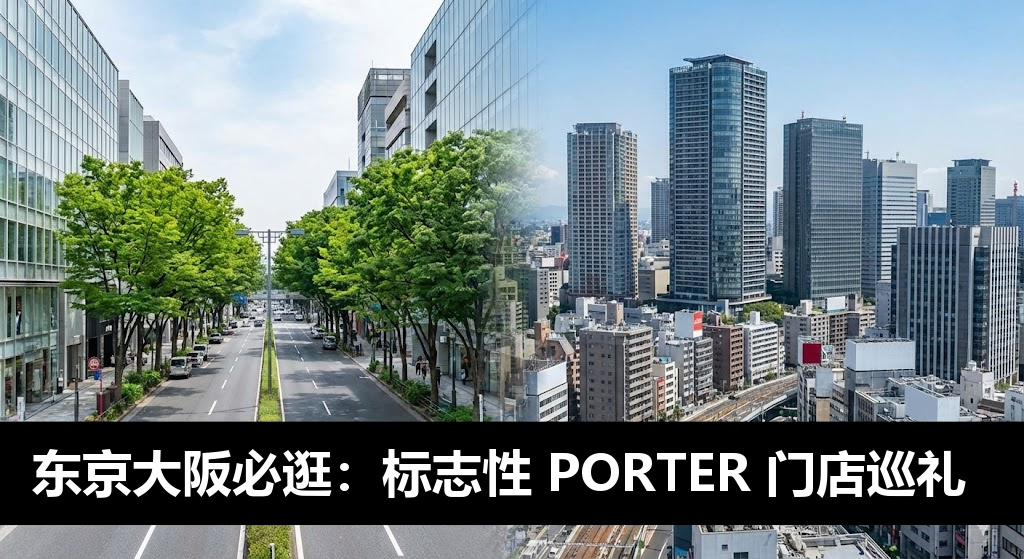 东京关西标志性PORTER门店推荐 表参道旗舰店