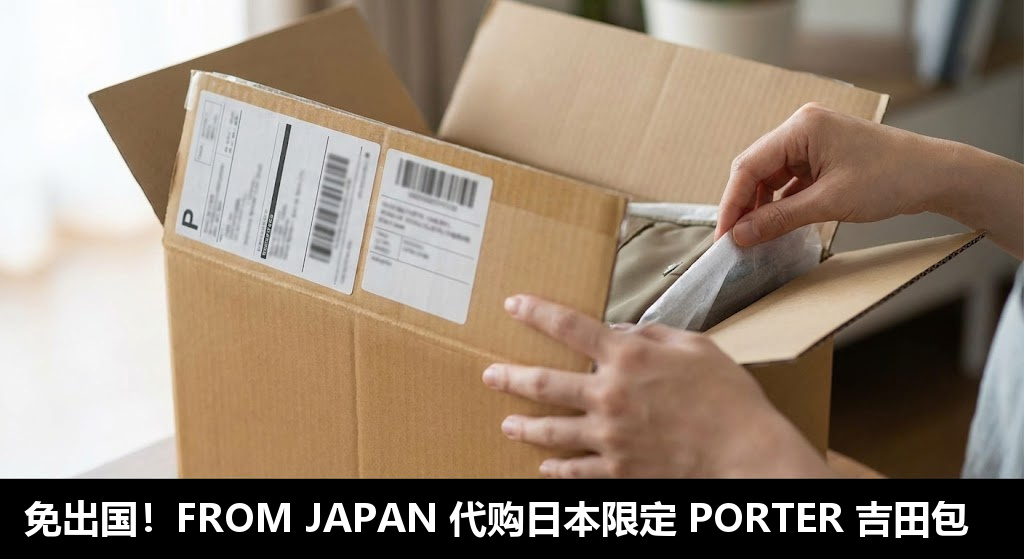 善用FROM JAPAN代购日本限定PORTER吉田包