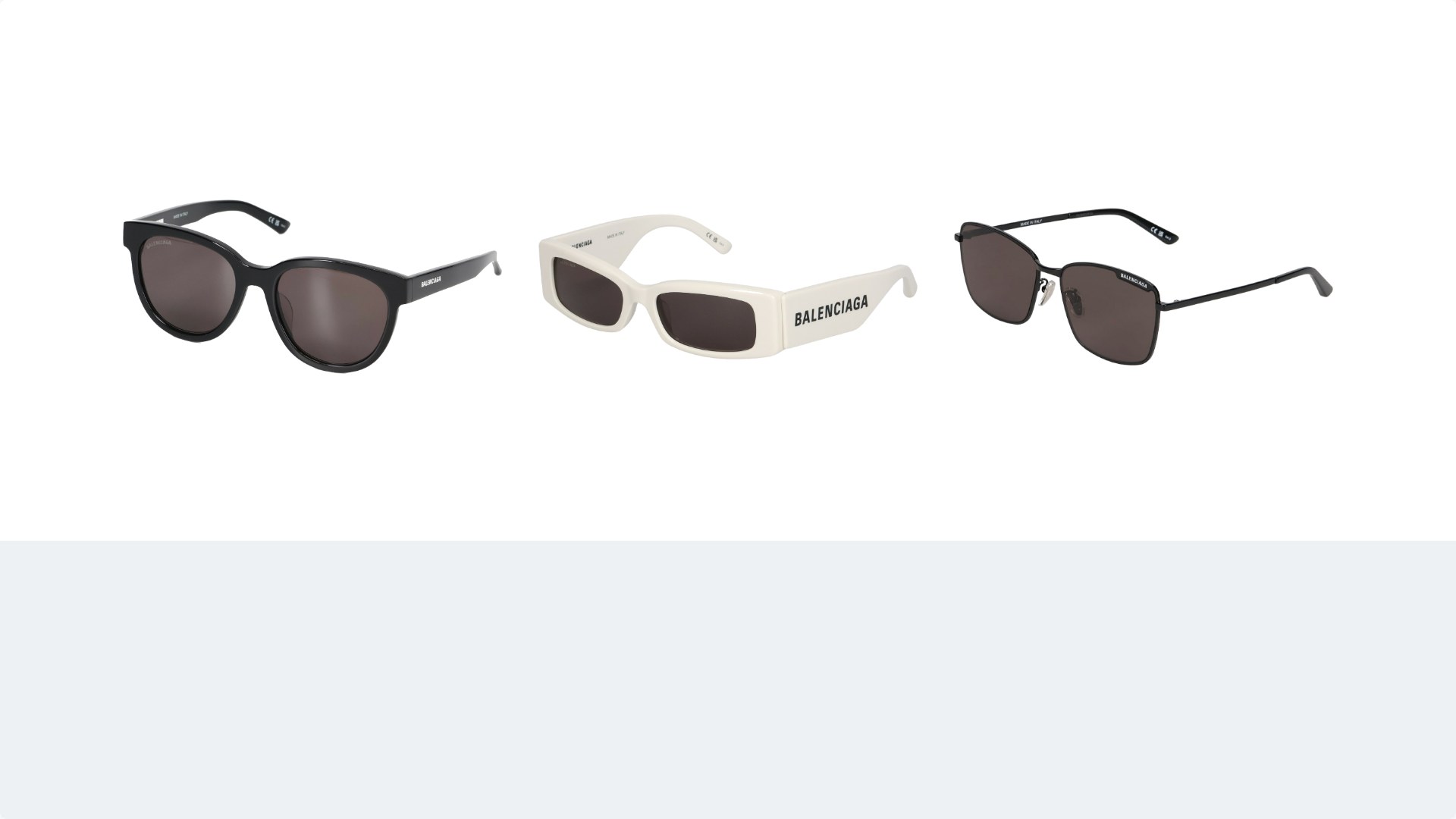 BALENCIAGA 太阳镜 3 款精选 日本代购：BB0077SK-001、BB0260S-003 与 BB0280SA-001
