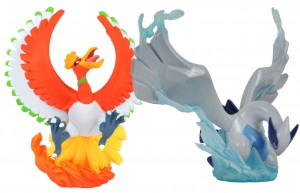 Other Pokemon figures: Ho-oh and Lugia are Pokemon figures by Kaiyodo