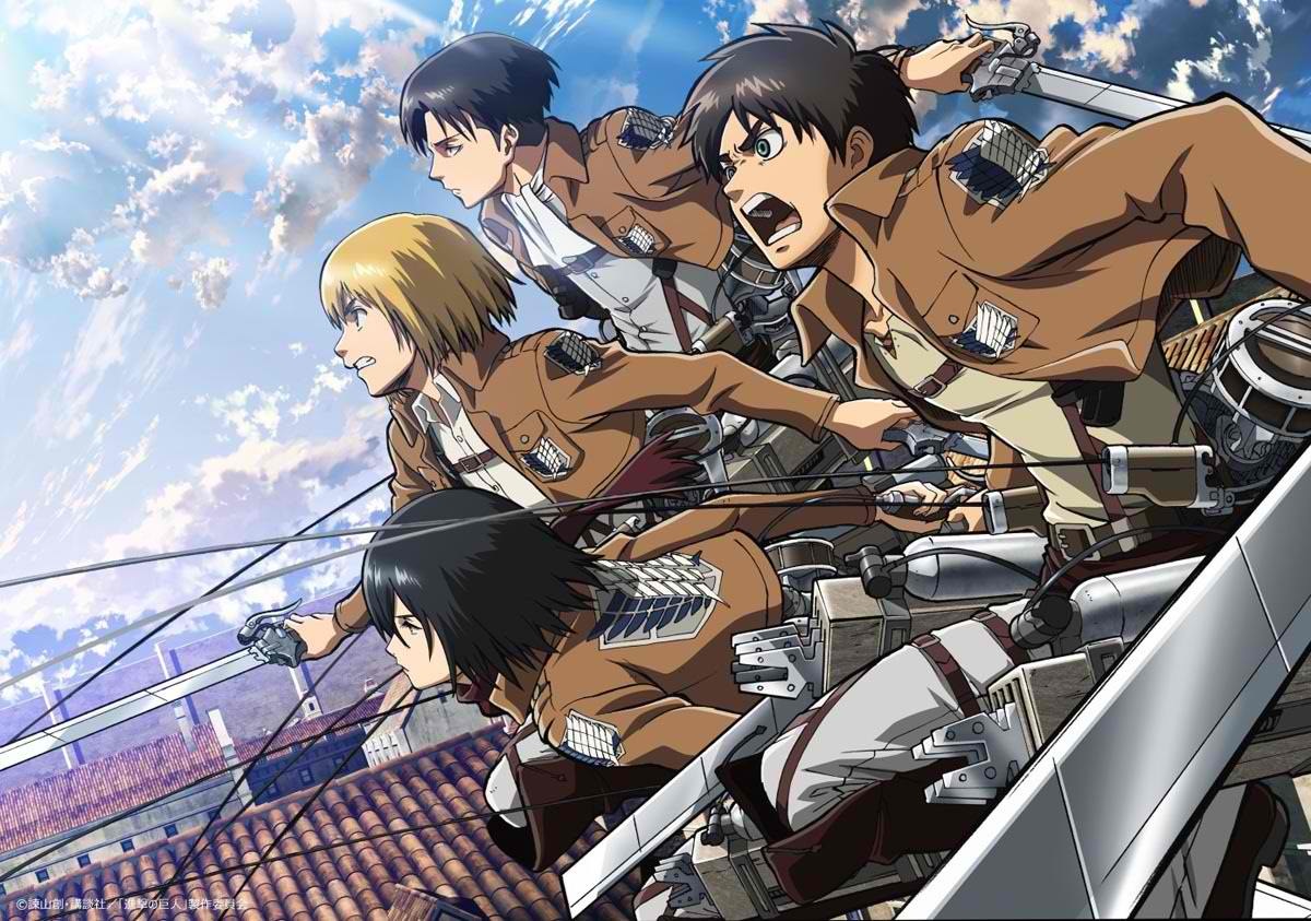 Um pouco sobre: Shingeki No Kyojin!