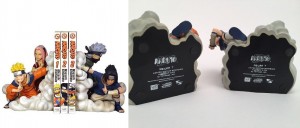 Limited Edition Toynami Naruto Bookends