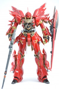 Gunpla: Painted Master Grade Sinanju