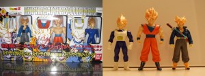 Bandai Super Battle Collection 3-Pack – Super Saiyan Goku, Vegeta, and Trunks