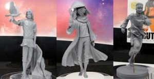 Naruto Megahouse G.E.M. Figures – Itachi, Hokage Kakashi, and Adult Naruto