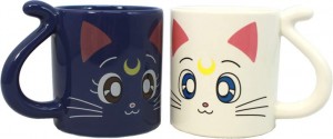 Sailor Moon – Luna and Artemis Mugs