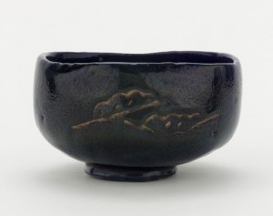 raku tea cup