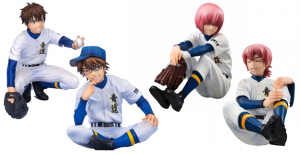 Palm Mate Series - Ace of Diamond: Ryosuke Kominato, Haruichi Kominato, Eijun Sawamura, and Kazuya Miyuki