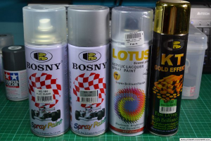 spray cans