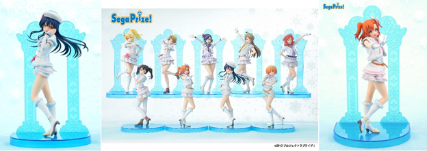 Umi Sonoda, Honoka Kousaka, Nishikino Maki, Koizumi Hanayo, Hoshizora Rin, Toujou Nozomi, Ayase Eri, Hoshizora Rin, Minami Kotori, Yazawa Niko - Snow Halation - SPM - Super Premium Figure