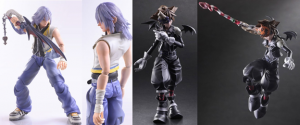 Play Arts Kai - Kingdom Hearts 2: Riku & Halloween Town Sora