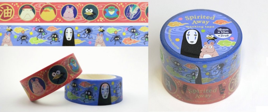 spirited away washi tape