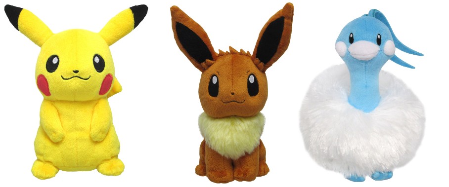 Limited Edition Pokemon 20th Anniversary Merch from Japan: Pokemon 20th Anniversary Plushies