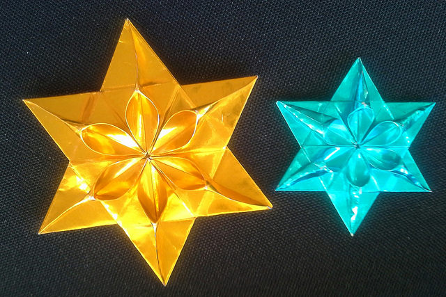 foil origami paper