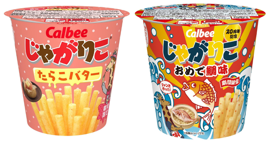 Calbee Jagariko – Tarako Butter & Tai Flavors