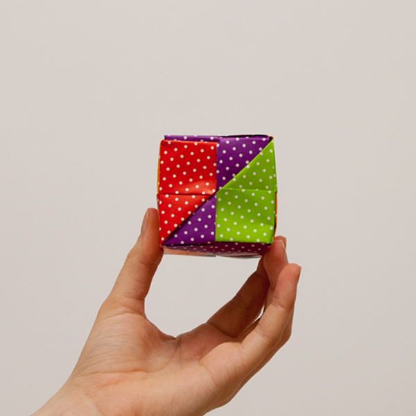 Origami Cube Model