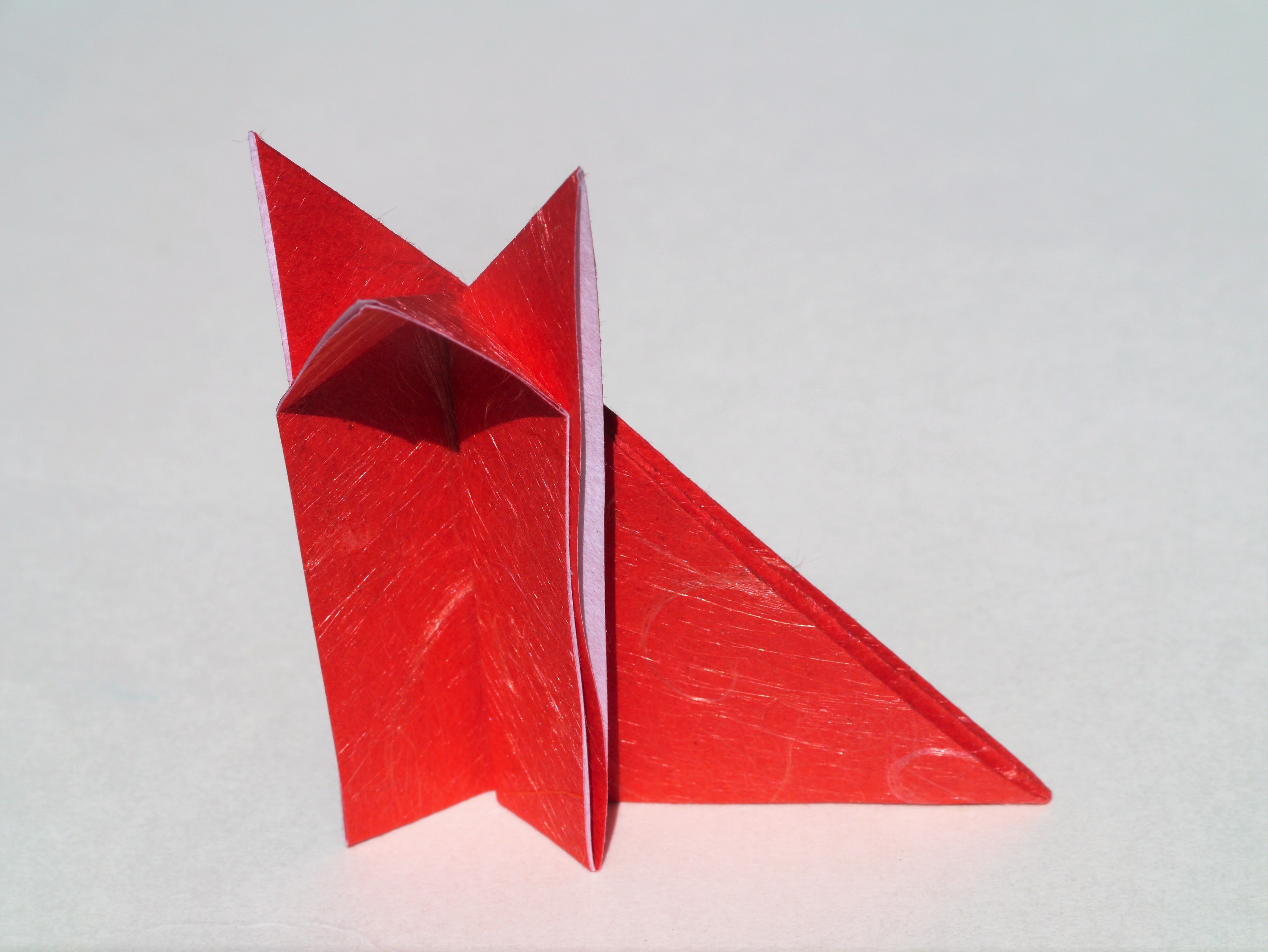 You just learned how to make an origami fox!