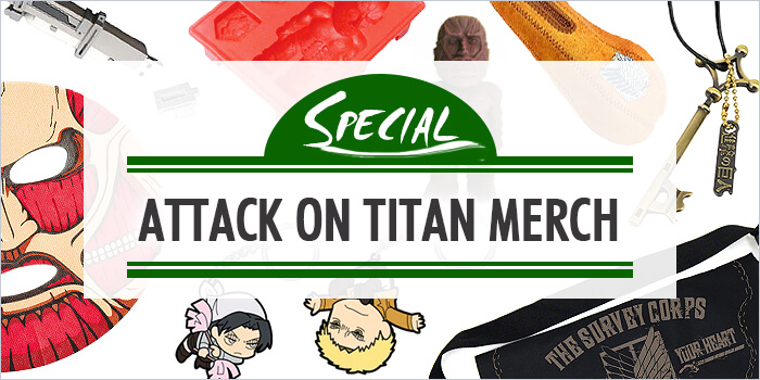 attack on titan merchandise