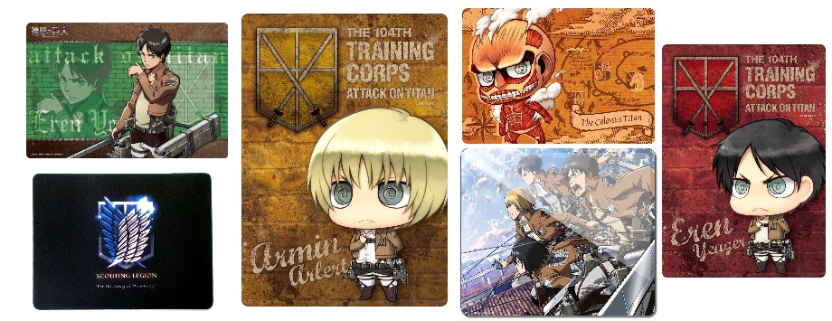 Attack on Titan Mouse Pads