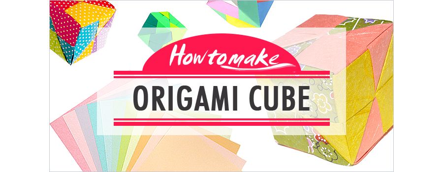 origami cube single sheet