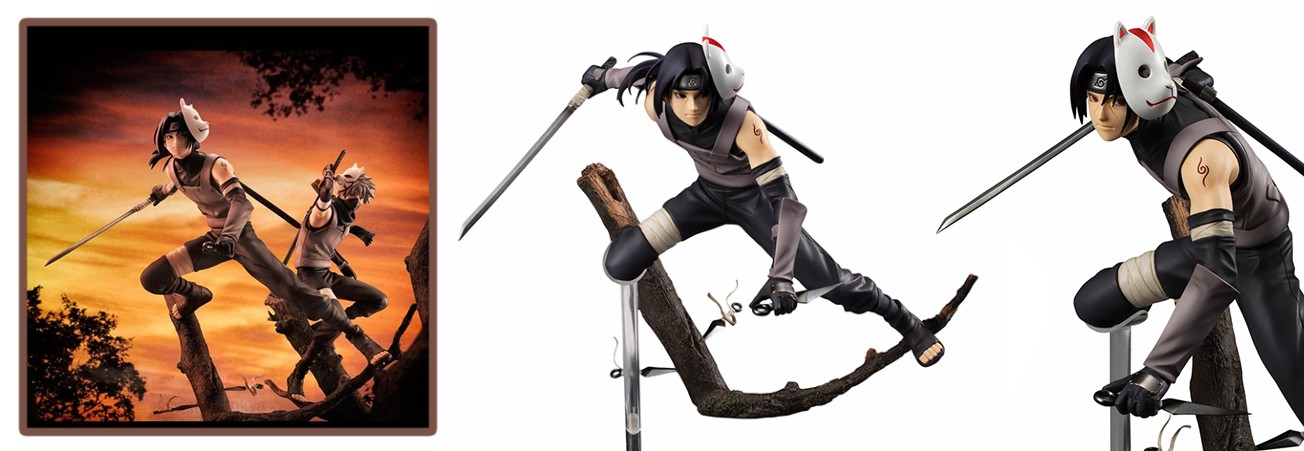 Itachi Anbu Sword - Kids Itachi Anbu Half Mask - Naruto.