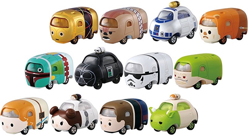 Tomica Star Wars Star Cars: Tsum Tsum Series