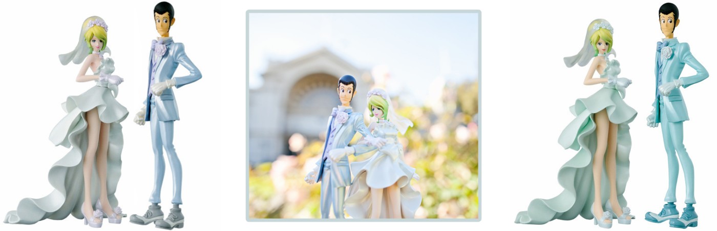 Banpresto – Lupin the Third and Rebecca Rossellini Wedding ver.