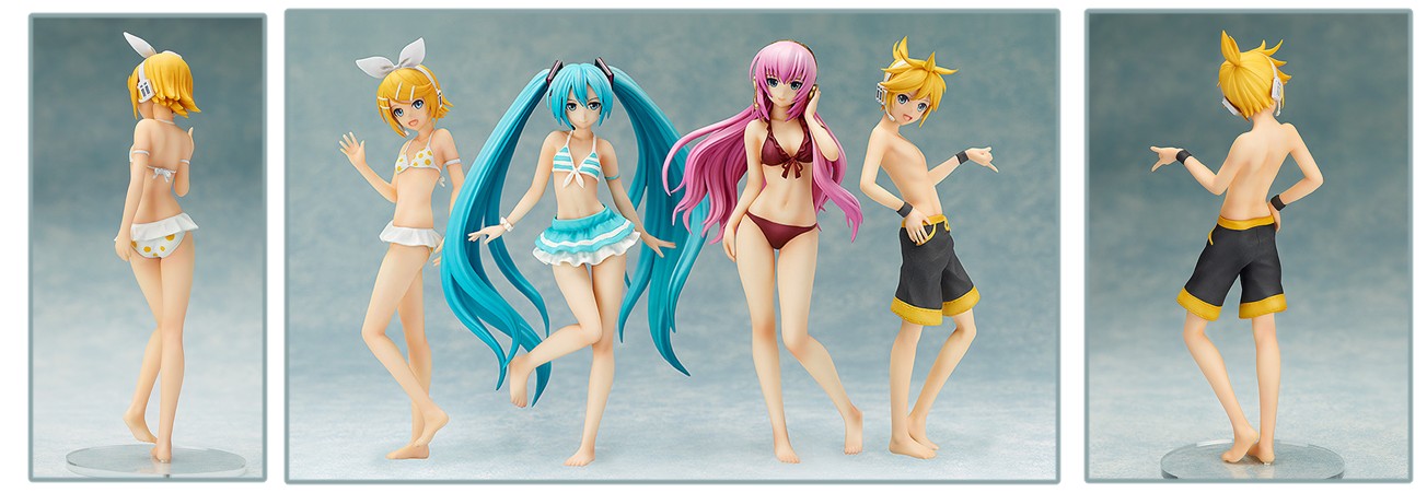 FREEing – Vocaloid: Rin & Len Kagamine S-style 1/12-Scale Swimsuit Ver.