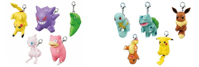 Pokemon Key Chains: Pokemon Sun & Moon Tsumande Tsunagete Mascot Key Chains