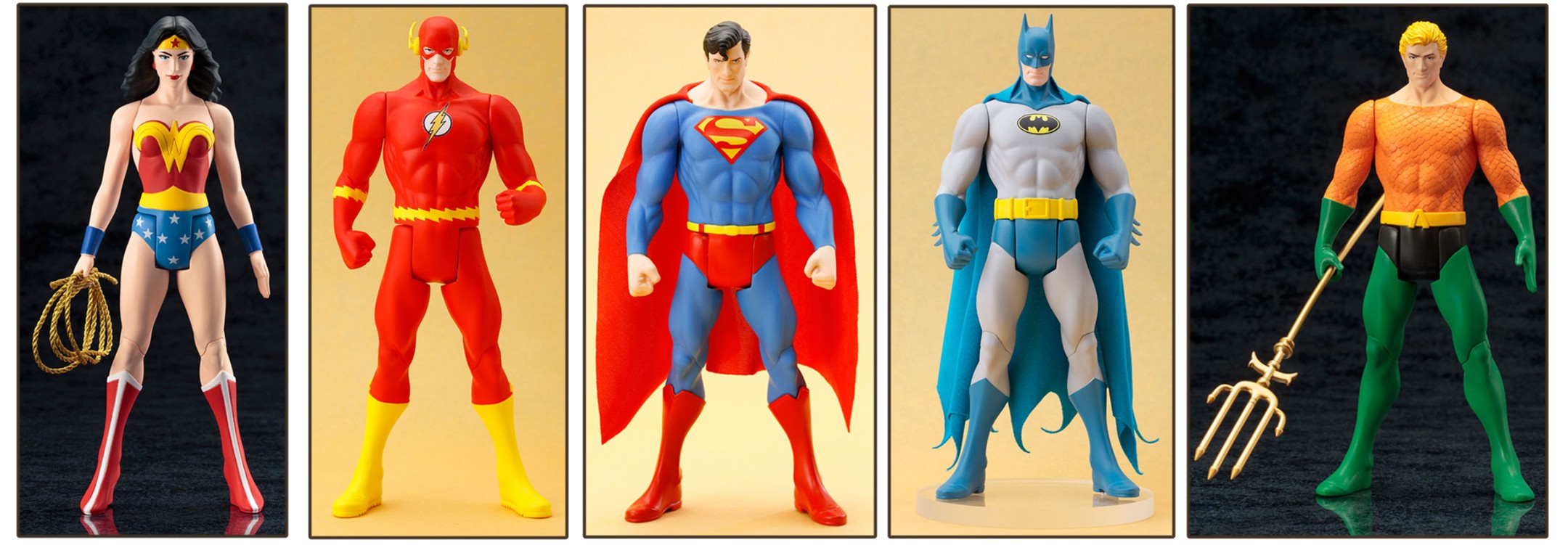 ARTFX+ DC Justice League Super Hero Action Figures