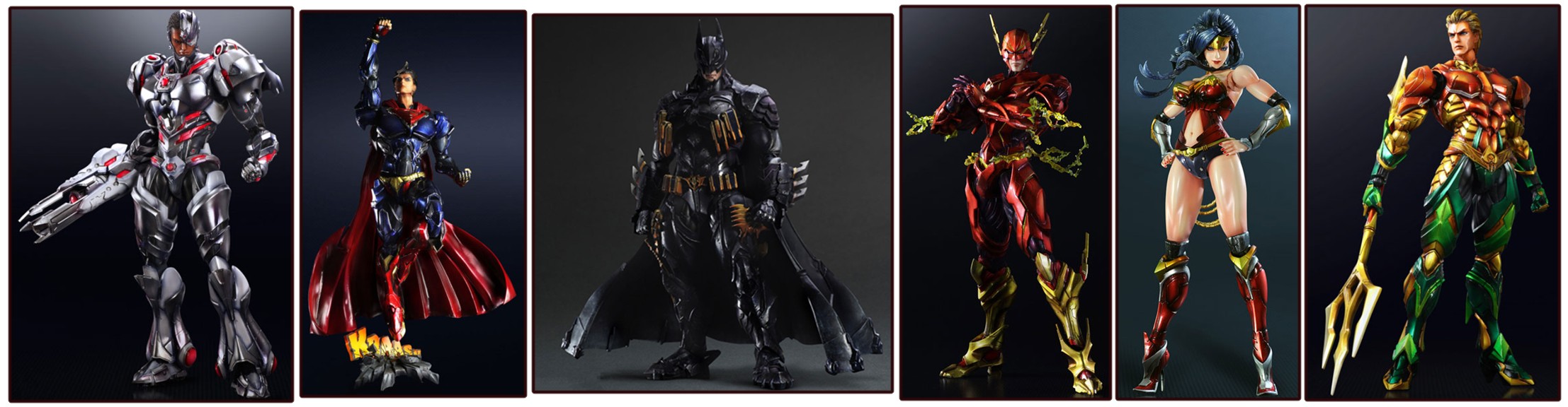 play arts kai justice league