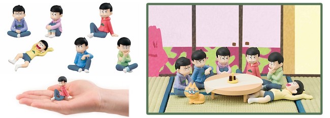 Osomatsu-san Palmate Mini Figures