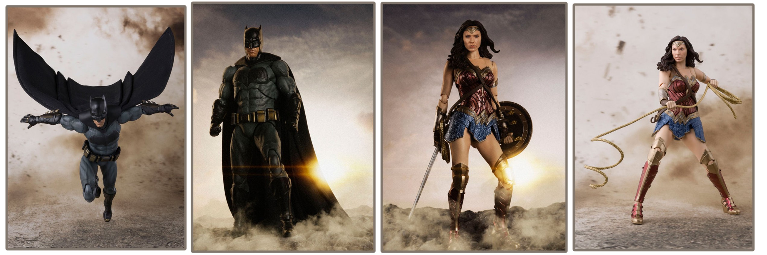 Bandai – S.H. Figuarts: Justice League Movie Figures