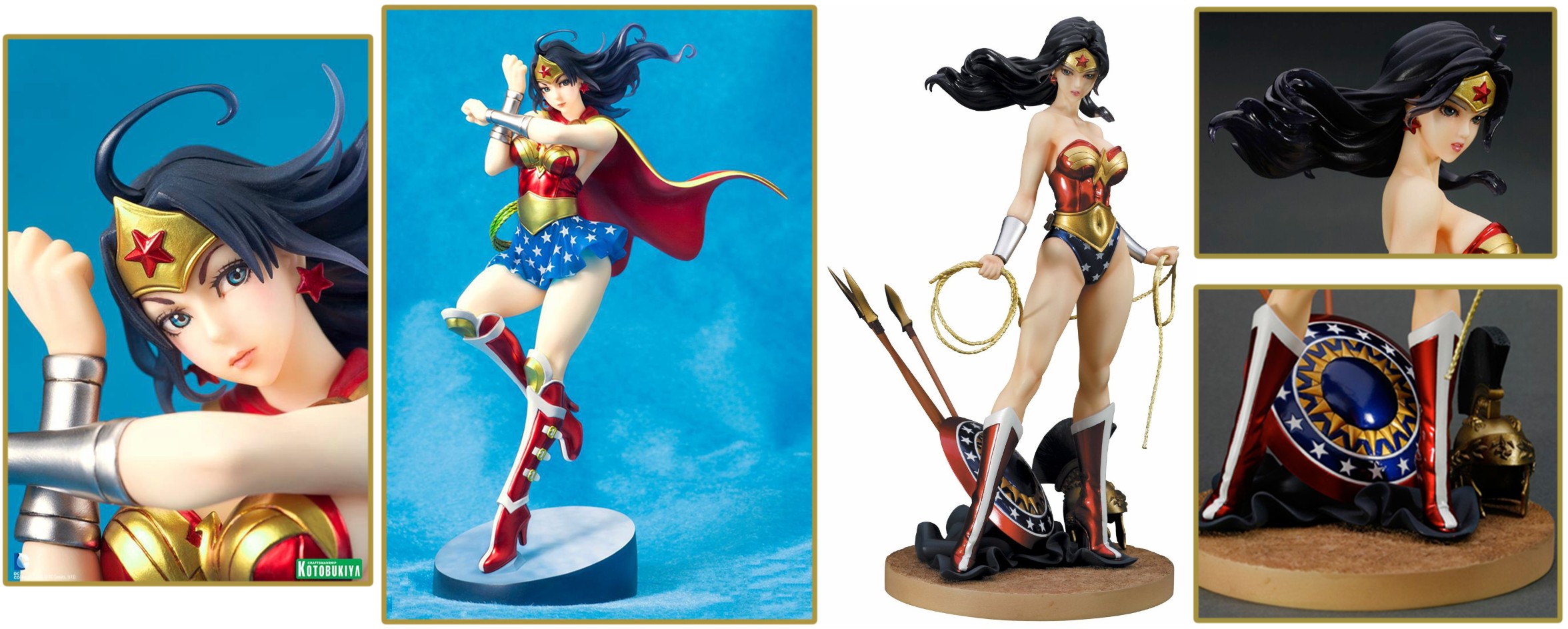 Kotobukiya – DC Comics Bishoujo: Wonder Woman Statues