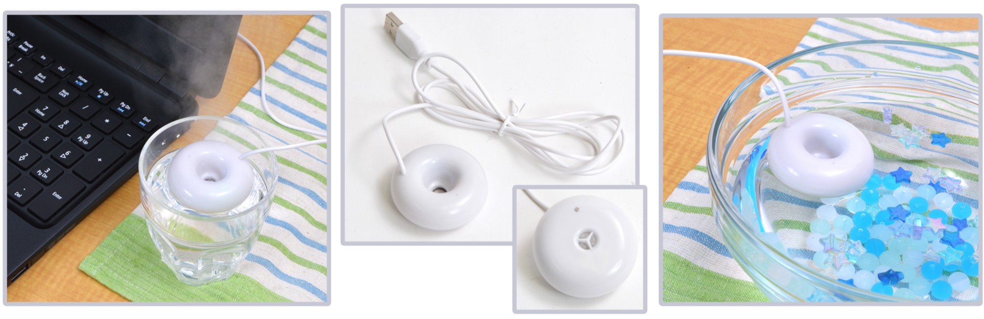 Thanko USB Doughnut Humidifier