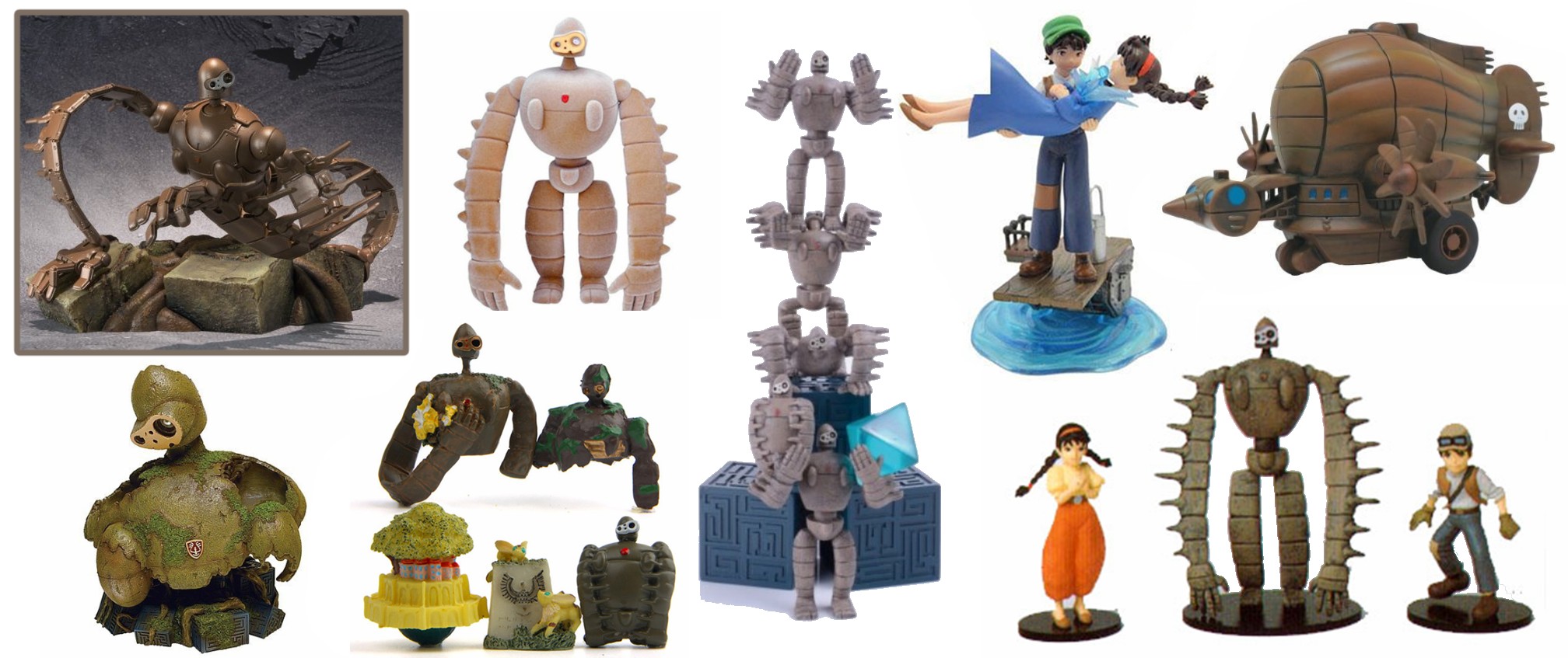 Studio Ghibli Figurines Based on the Films of Hayao Miyazaki | One Map by  FROM JAPAN