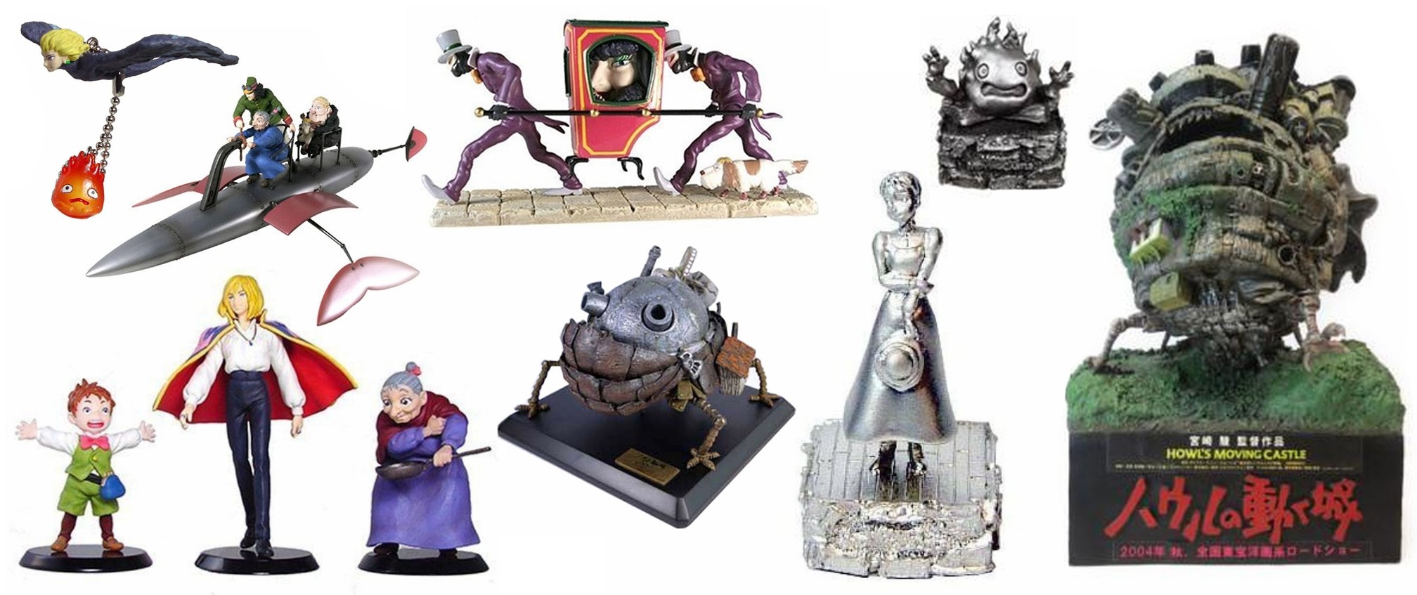 Studio Ghibli Figurines Based on the Films of Hayao Miyazaki