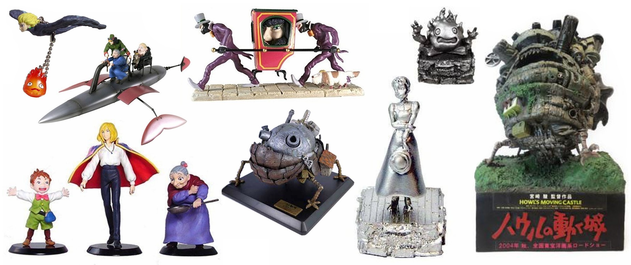 Howl’s Moving Castle Figurines