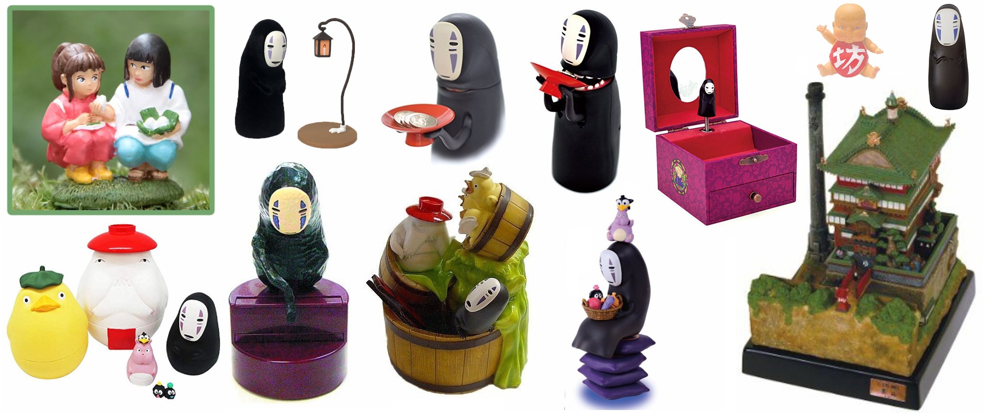 spirited away figures