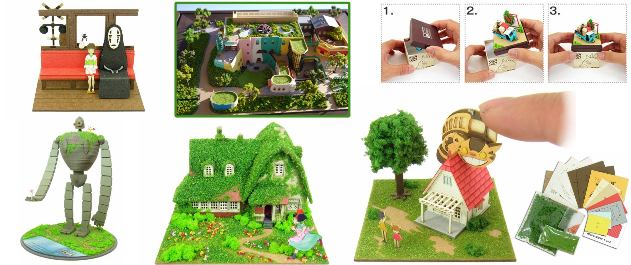 Japanese Paper Craft Kits: Amazing Miniature Worlds Await!