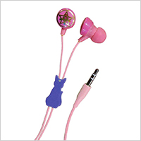 Sailor Moon Crystal Brooch Stereo Earphones