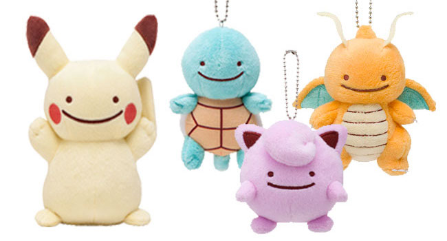 Weirdness: Check Out These Ditto Inspired Pokémon Plushies