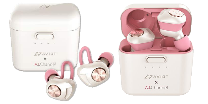 Kizuna AI x Aviot TE-D01d-kzn Bluetooth Earphones