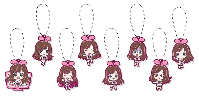 Kizuna AI Rubber Mascots