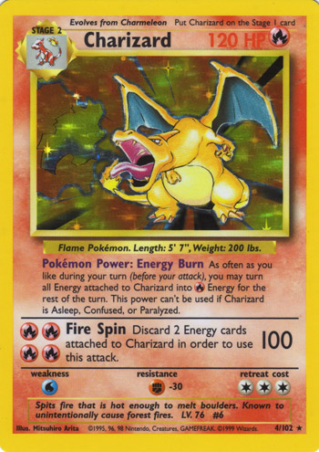 Charizard (Base Set 4)