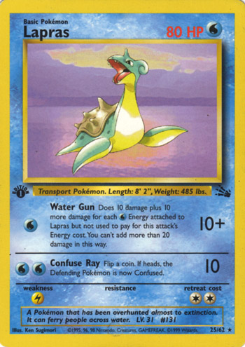 Lapras (Fossil Expansion Pack)